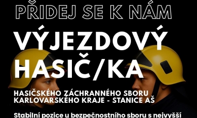 Náhled článku: Hasičský záchranný sbor Karlovarského kraje přijme pro stanici Aš výjezdového hasiče/hasičku