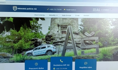 Náhled článku: Městská policie Aš spustila nové webové stránky - přehledné informace na jednom místě, posílení služby směřuje k nepřetržitému dohledu